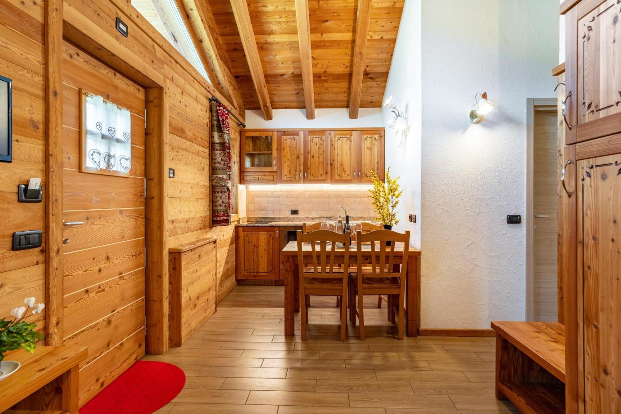 Chalet Camping Fae 3 Villa Madonna Esterno foto